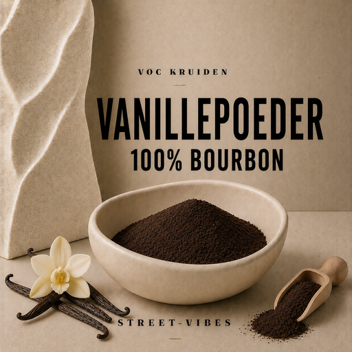 Vanillepoeder 100% Bourbon 100 gram