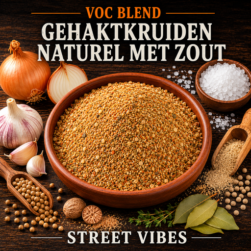 Gehaktkruiden met zout