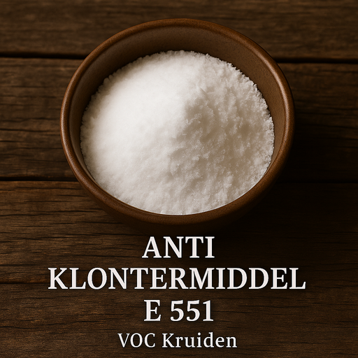 Anti Klontermiddel E 551  190 gram