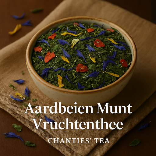 Aardbeien-Munt-Vruchtenthee