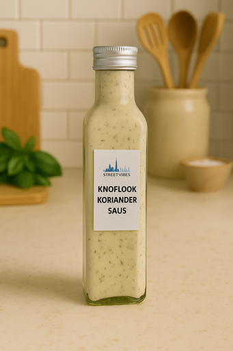 Romige Koriander Knoflooksaus