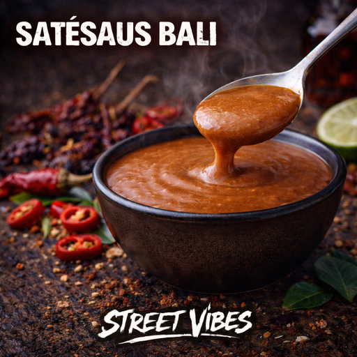 Satehsaus Balinees bevat gluten en Lactose