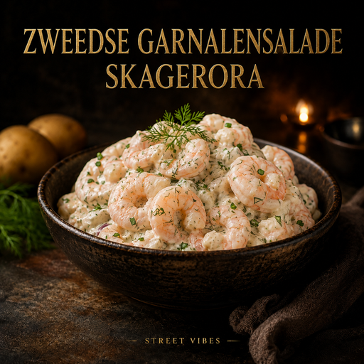 Zweedse Garnalensalade ( Skagerora )