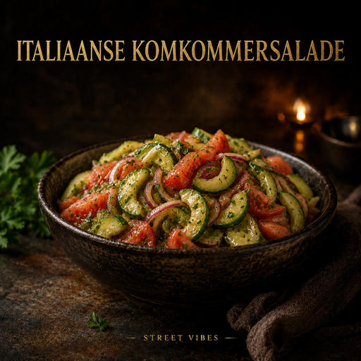 Italiaanse Komkommersalade