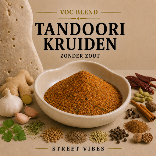 Tandoori kruiden zonder zout VOC Blend